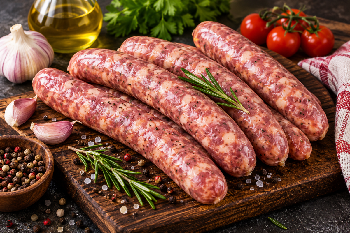 Quelle est la différence entre une chipolata et une saucisse classique ?