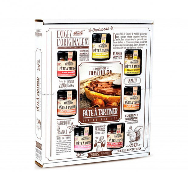 Coffret semainier pâte à tartiner 7x30g