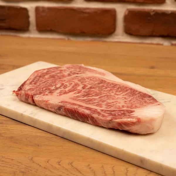 Faux-filet de Wagyu Kagoshima - en tranche