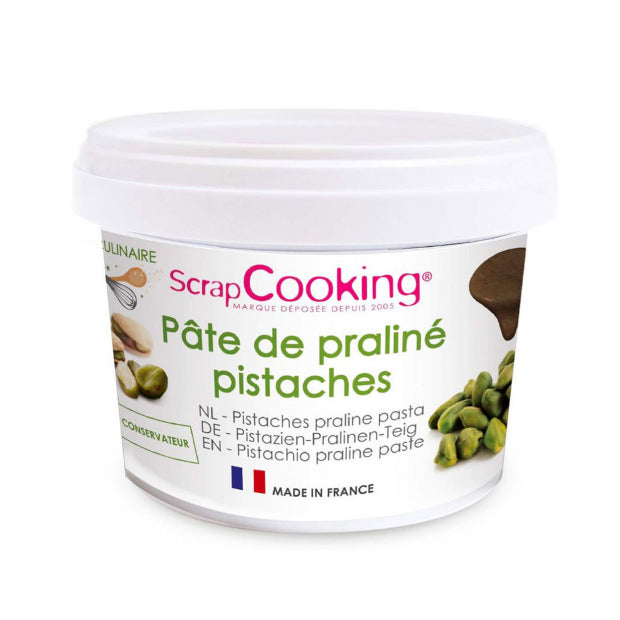 Pâte de praliné pistaches 200g