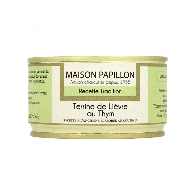Terrine de lièvre au thym 130g