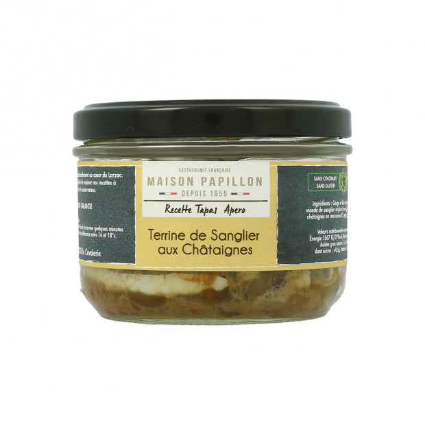 Terrine de sanglier aux chataignes 160g
