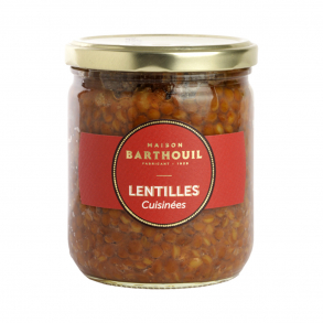 Lentilles cuisinées 400 g - Barthouil