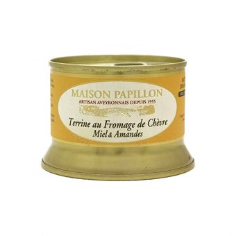 Terrine chevre miel amandes 130g