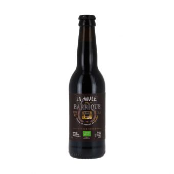 Bière en barrique oyster stout n10 33cl - La Vieille Mule