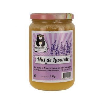 Miel de lavande 1kg - Sébastien Guigoures