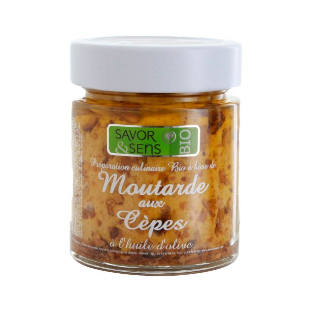 Moutarde bio cepes 130 g- Savor & Sens