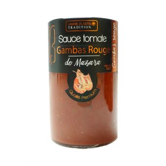 Sauce tomates aux gambas rouges de mazara- Savor & Sens