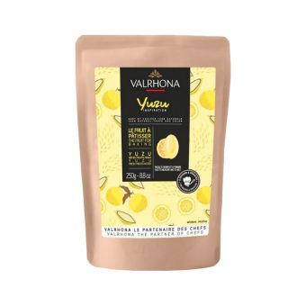 Sachet inspiration yuzu fèves 250g - Valrhona