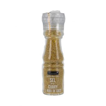 Sel au curry et noix de coco 135 g- Savor & Sens