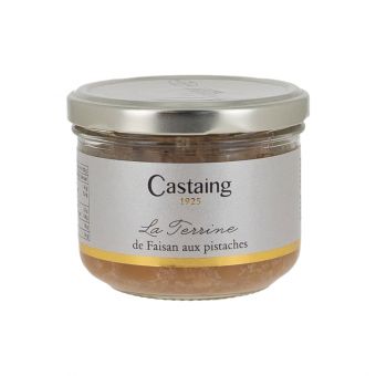 Terrine de faisant aux pistaches bocal 180g - Castaing