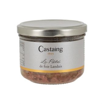 Pâté de foie landais bocal 180g - Castaing