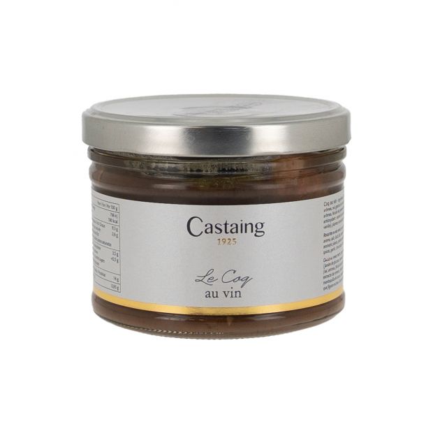 Coq au vin bocal 420g - Castaing