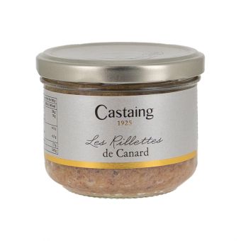 Rillettes de canard 180g - Castaing