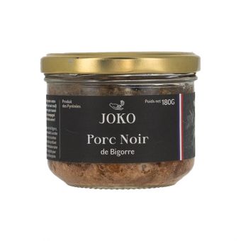 Terrine de porc noir de bigorre 180g - Joko Gastronomie