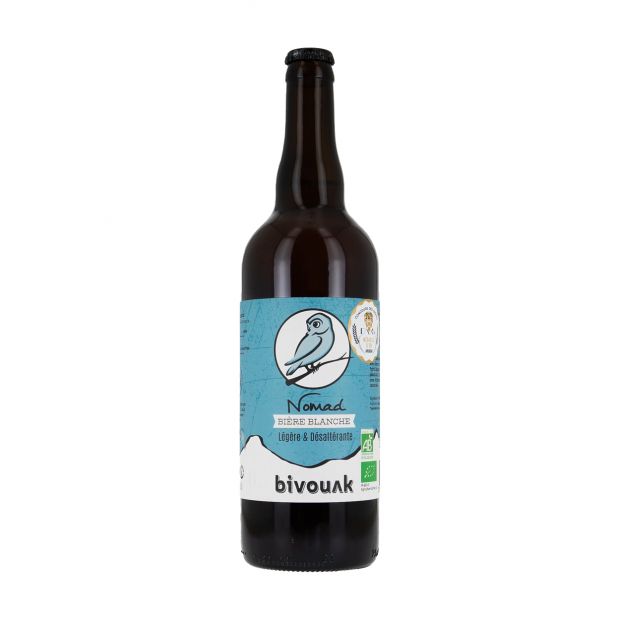 Bière bio blanche nomad 75cl - Bivouak