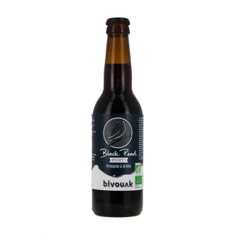 Bière bio stout black pearl 33cl - Bivouak