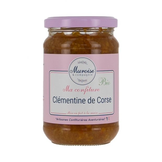 Confiture de clementine corse bio 350g - Muroise & compagnie