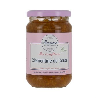 Confiture de clementine corse bio 350g - Muroise & compagnie