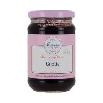 Confiture de griotte bio 350g - Muroise & compagnie