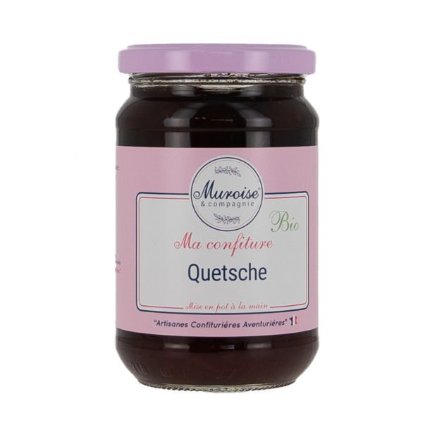 Confiture quetsche bio 350g - Muroise & compagnie