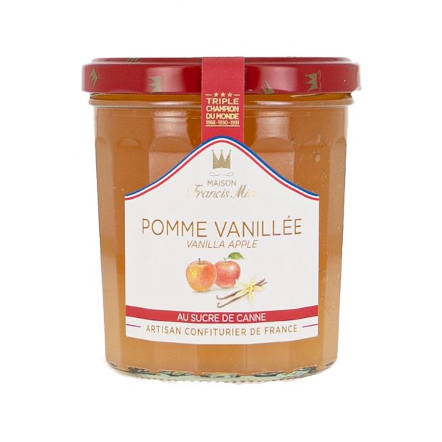 Confiture de pomme vanillée 340g- Maison Francis Miot