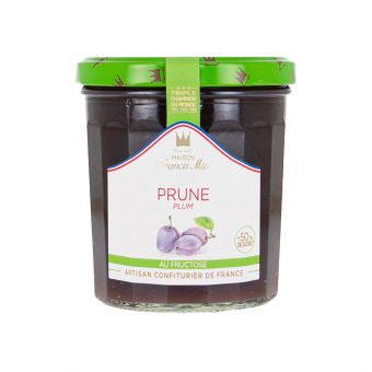 Confiture de prune au fructose320g- Maison Francis Miot