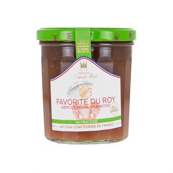 Confiture favorite du roy au fructose 320g- Maison Francis Miot