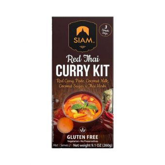 Kit de preparation curry rouge 260g - Siam