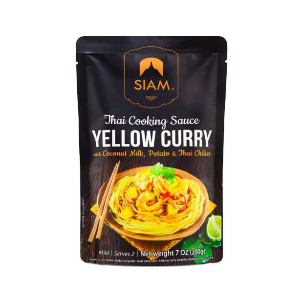Sauce curry jaune 200g - Siam