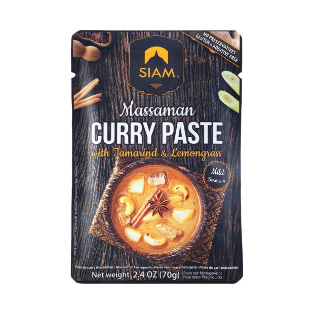 Pate de curry massaman 70g - Siam