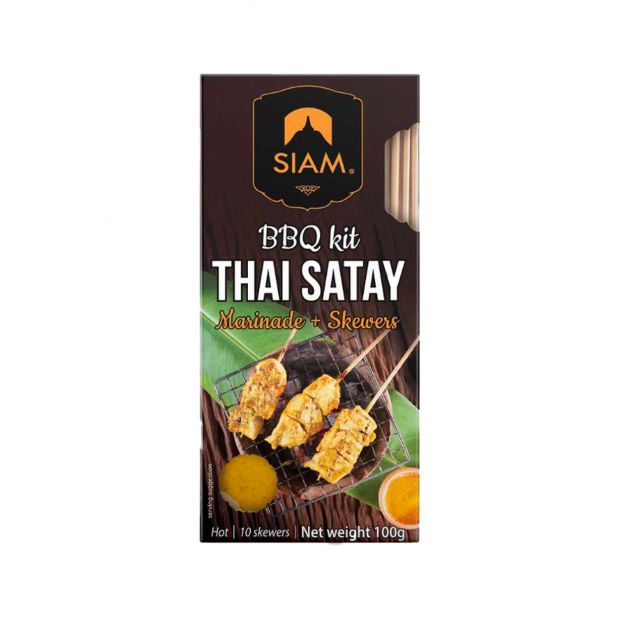 Kit bbq brochettes satay 100g - Siam