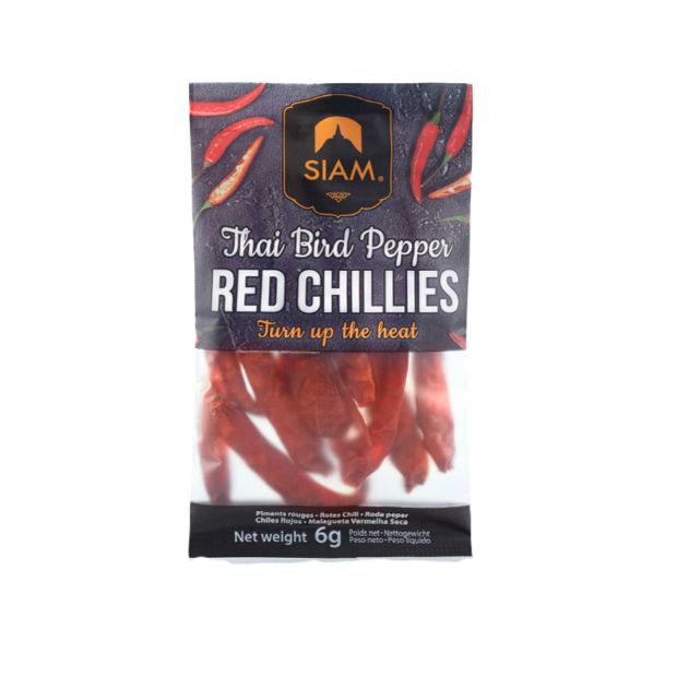 Piments rouges sechees 6g - Siam