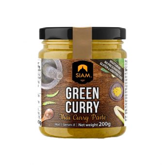 Pate de curry vert 200g - Siam