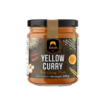 Pate de curry jaune 200g - Siam