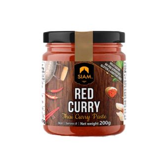 Pate de curry rouge 200g - Siam