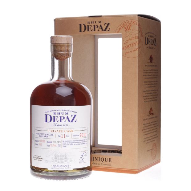 Depaz Private Cask 2010 - 11 ans