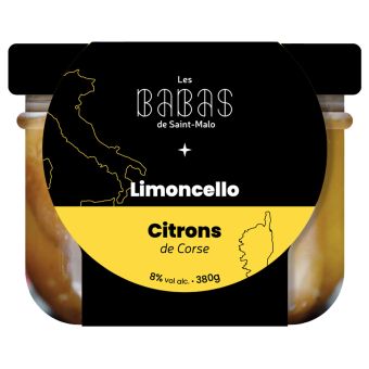 Baba Limoncello Citron 380g - Babas St Malo