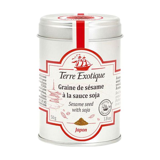 Graine de Sésame à la sauce Soja 50g - Terre Exotique