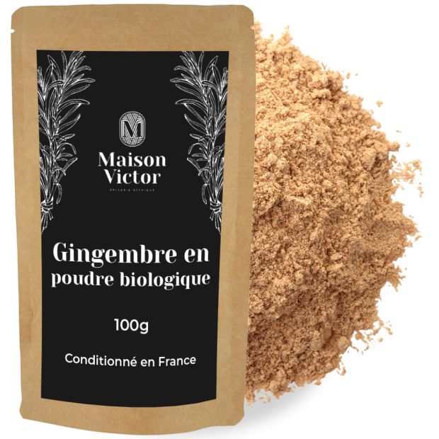 Gingembre en poudre biologique