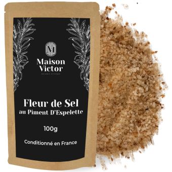 Fleur de sel au piment d'espelette