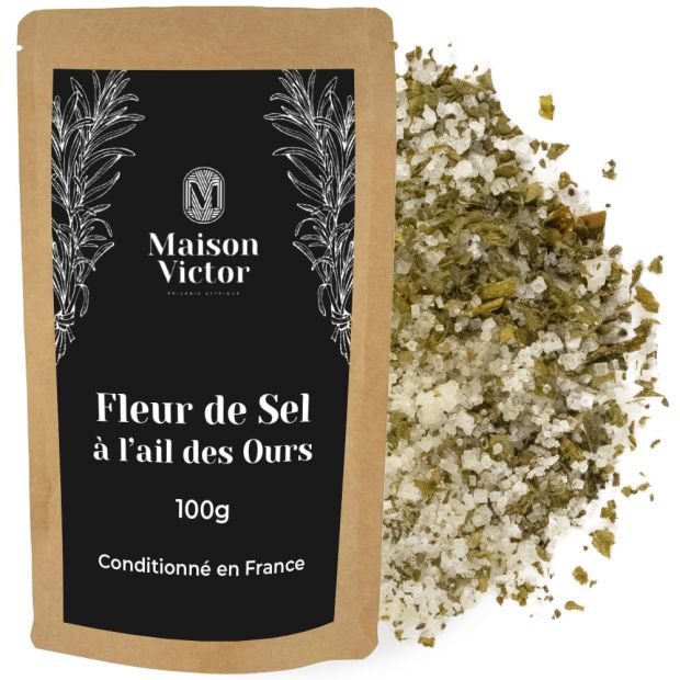 Fleur de sel a l'ail des ours