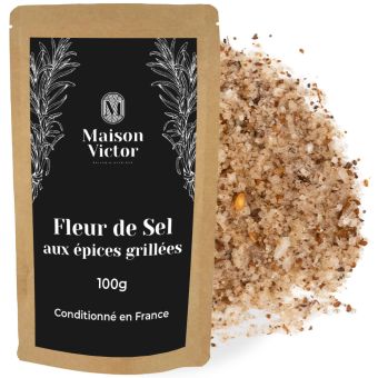 Fleur de sel aux epices grillees