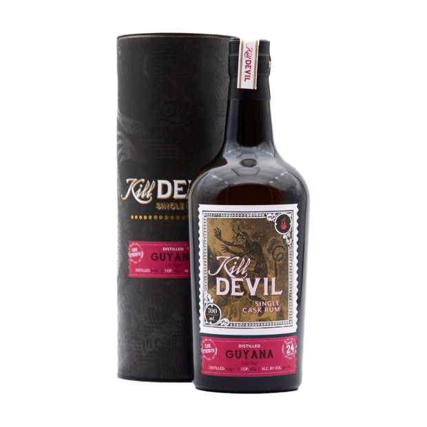 Rhum Uitvlugt Guyana 24 Ans Single Cask - Kill Devil