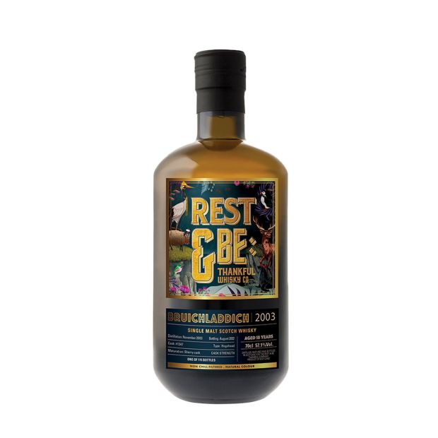 2003 Bruichladdich Sherry Cask 18 ans - Rest & Be Thankful