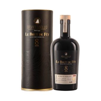 Rhum 8 ans Single Cask Brut de Fut - Montebello Rhum