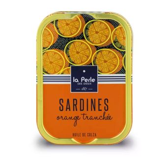 Sardines Orange Tranchée 115g - La Perle des Dieux