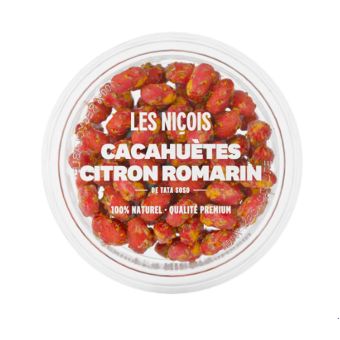 Cacahuetes Citron Romarin 110g - Les Niçois