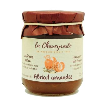 Confiture Abricot Amande 250g - Chareyrade