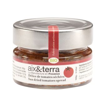 Délice Tomates Séchées Bio 100g - Aix&Terra